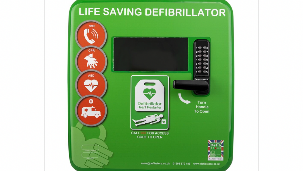 Fundraiser by Richard Pitt Outdoor Defibrillator with Code Lock