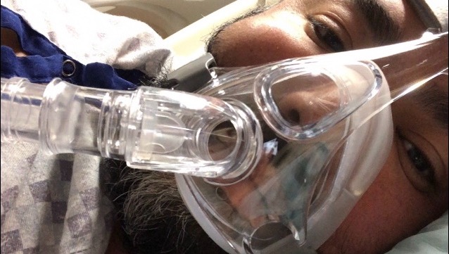 Veteran in ICU due to COVID-Pneumonia photo