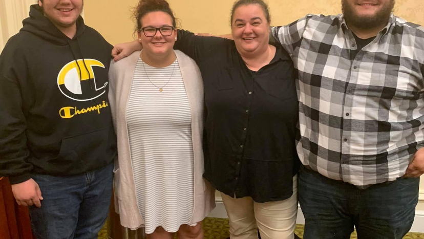 Donna and family photo
