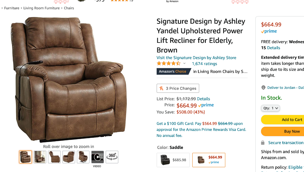 Fundraiser by Jordan Walker Help June afford a lift chair!