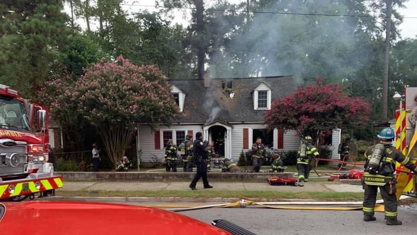 VanSant family fire recovery photo