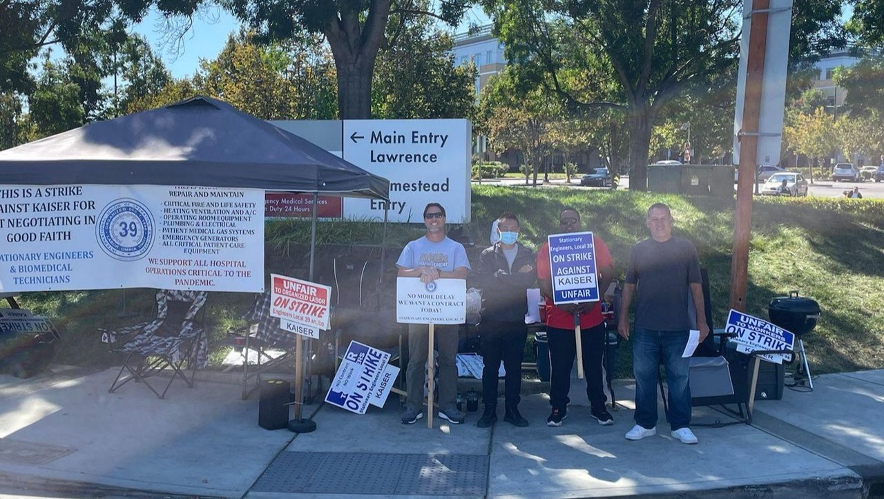 Fundraiser by Erica Peterson Kaiser Santa Rosa engineers striking fund