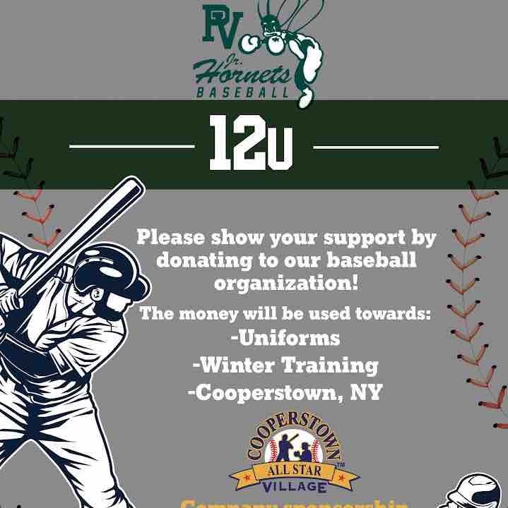 Fundraiser by Douglas Rech PV JR 12u Cooperstown Trip Summer 2022