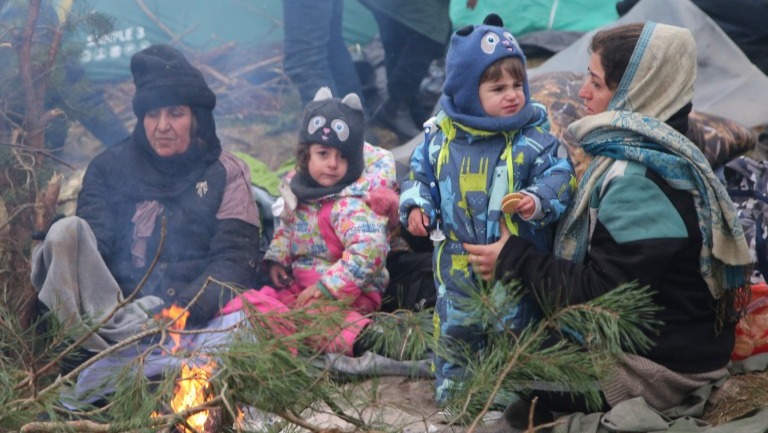 Kurdish Refugees - Freezing, Hungry, and Dying photo
