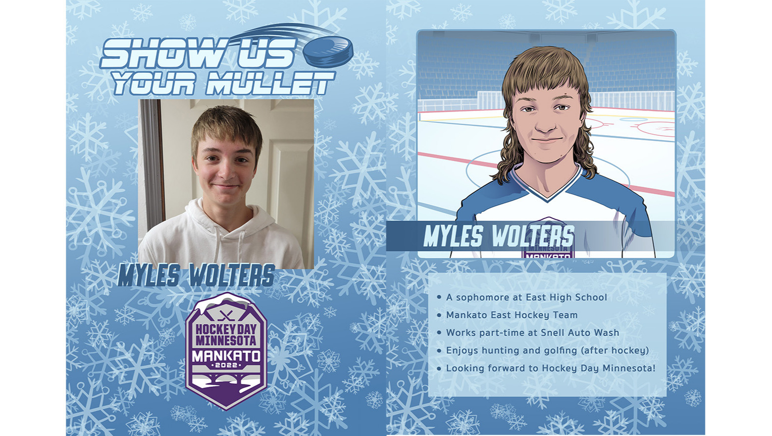 Fundraiser By Mankato Area Foundation Show Us Your Mullet Myles Wolters