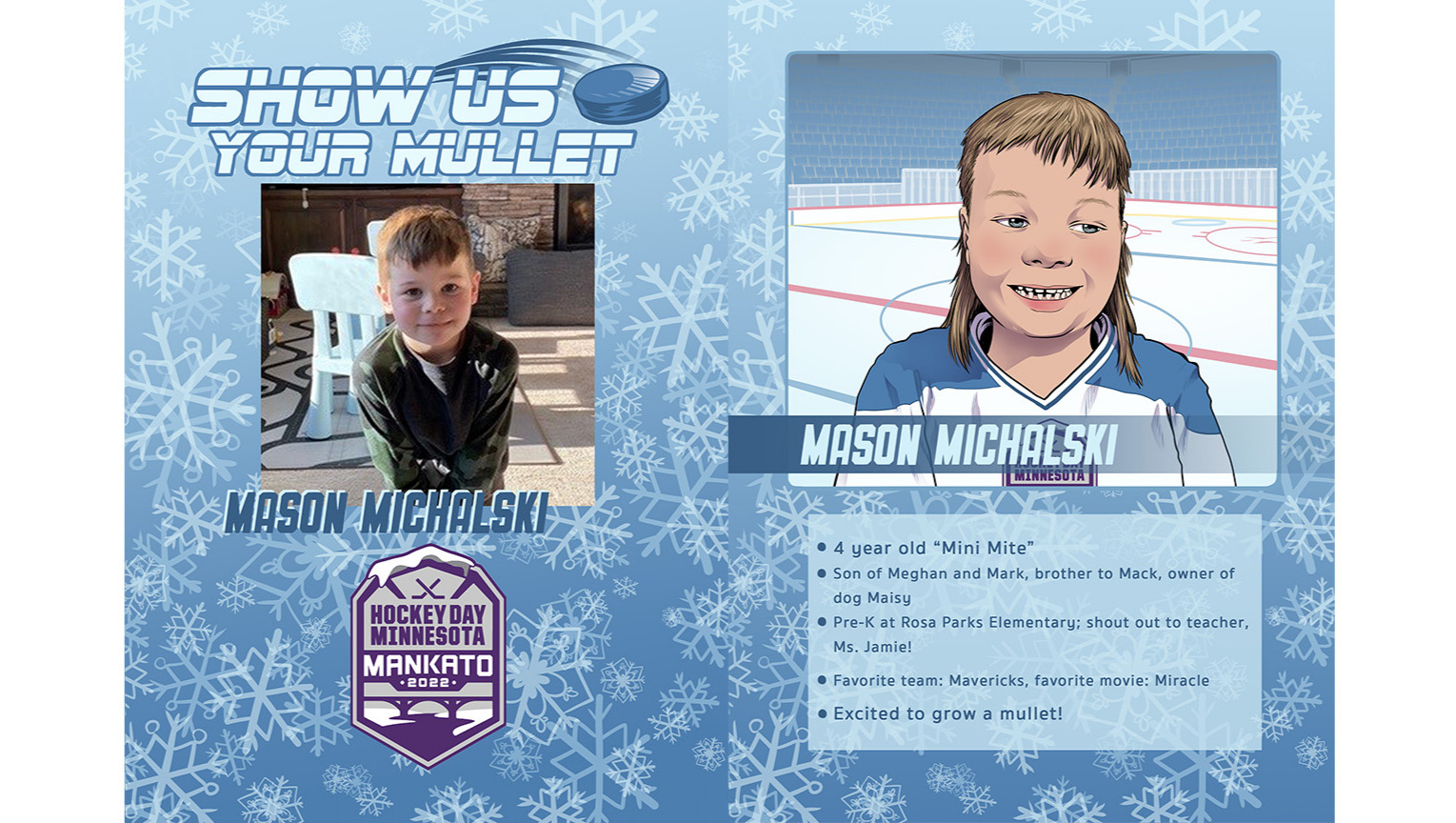 Fundraiser By Mankato Area Foundation Show Us Your Mullet Mason 