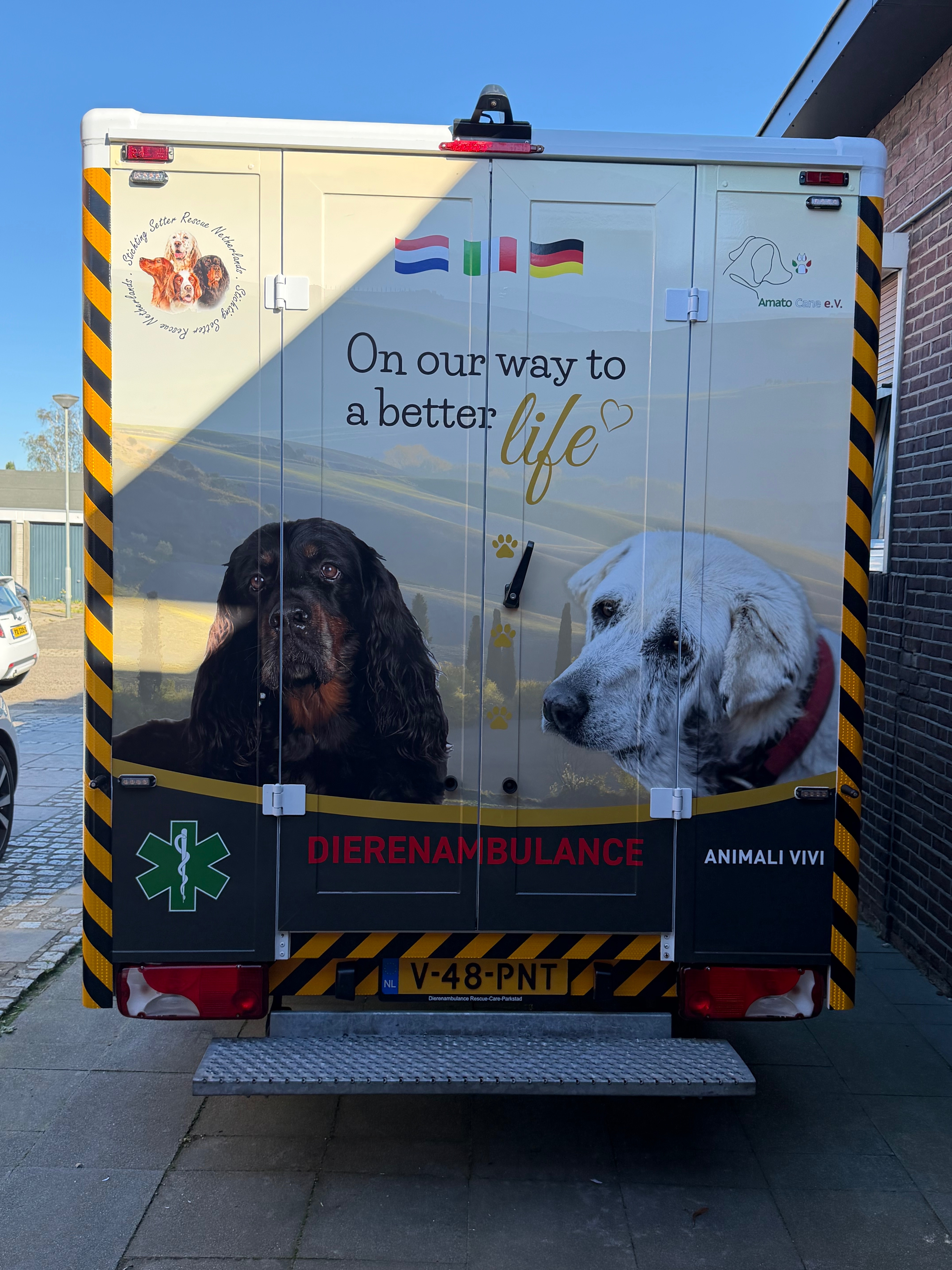 Noodhulp om de dierenambulance-transport veilig te maken campaign photo, 6 of 7