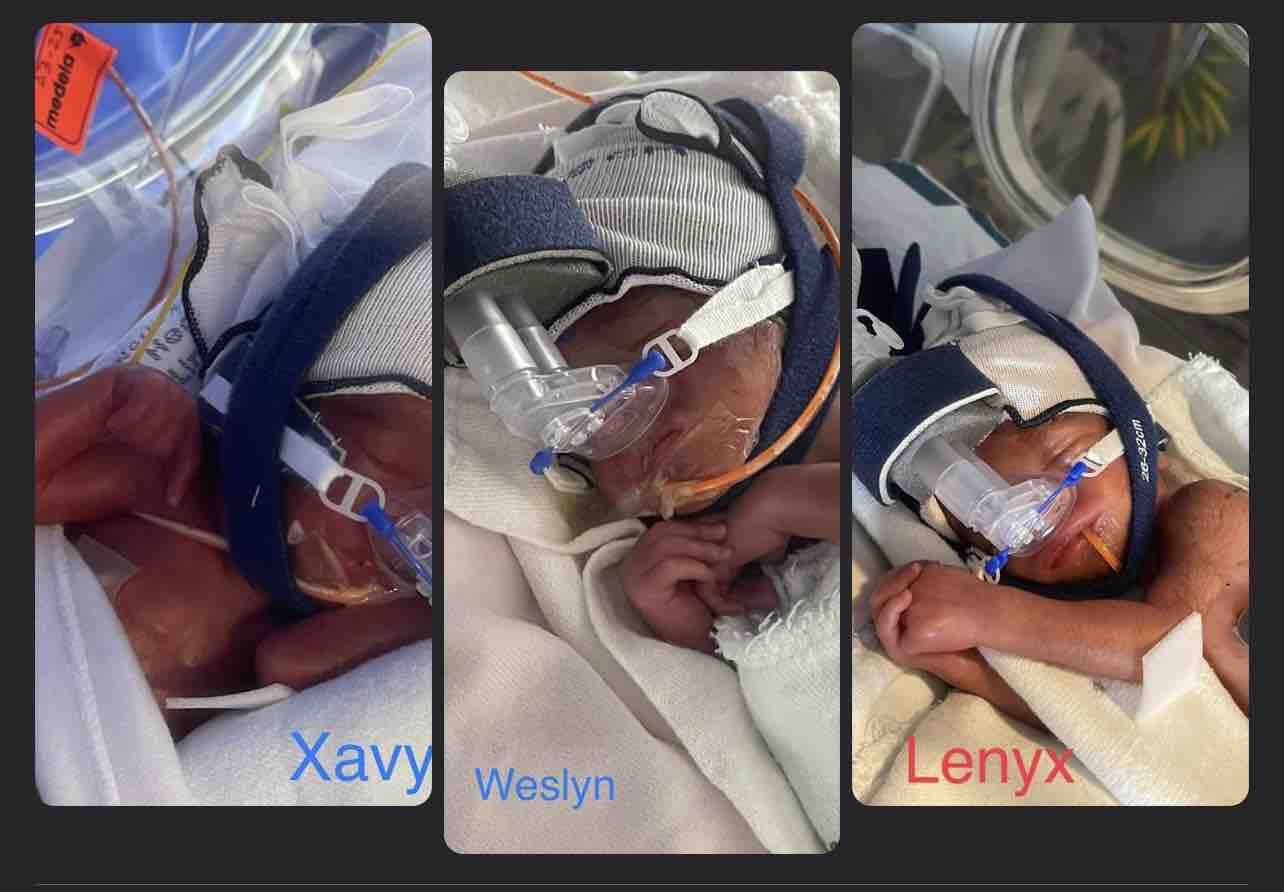 Battling Triplets photo