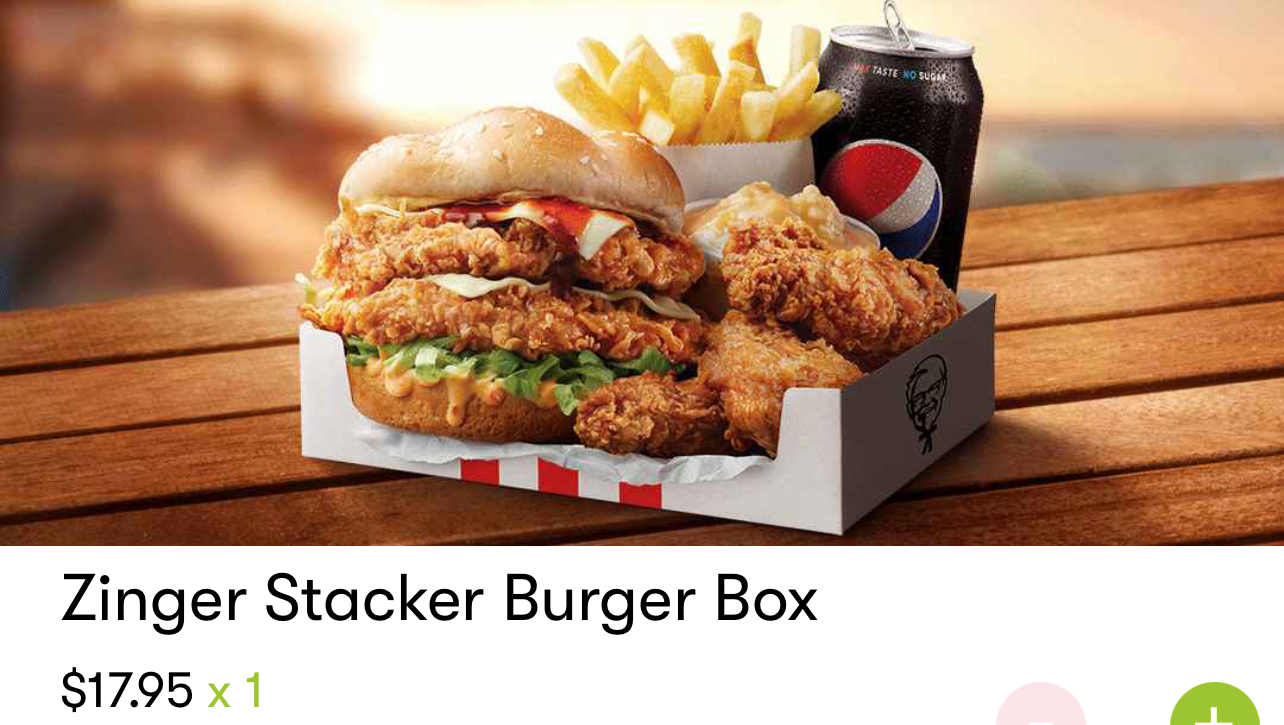 Fundraiser for Alex Patten by Fasial Abdou Kiwis zinger stacker box