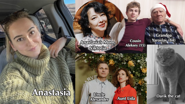 Help Anastasia's Family Escape War in Ukraine photo