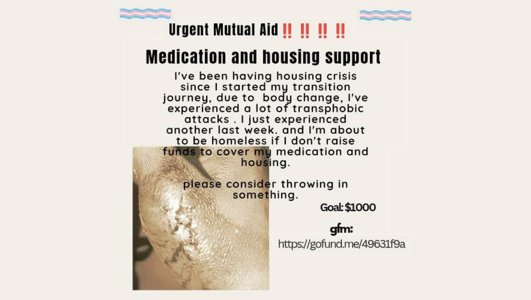 Donate to Housing for a trans femme, organized by Oleg Mihailik