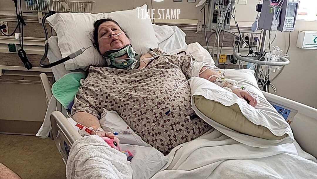 Mom Paralyzed By School Bus Rear End Collison photo
