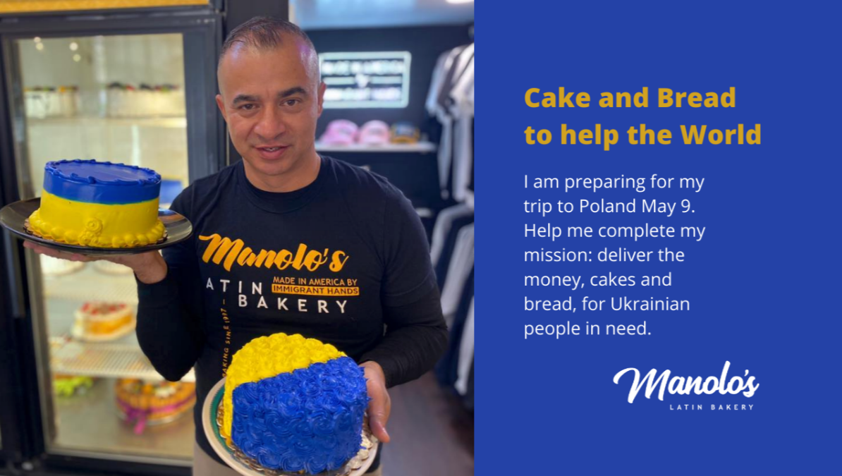 Fundraiser by Manuel Jose Betancur Montoya Cake and Bread to help the