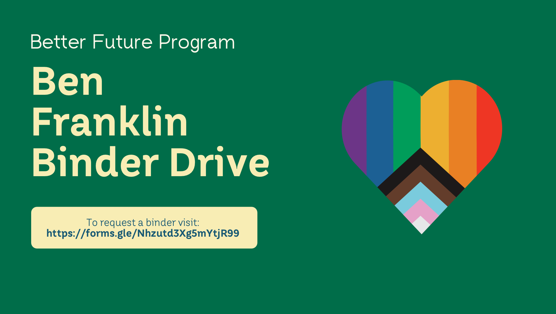 Fundraiser by Croix Hill Donate to help BFP fundraise for a binder drive