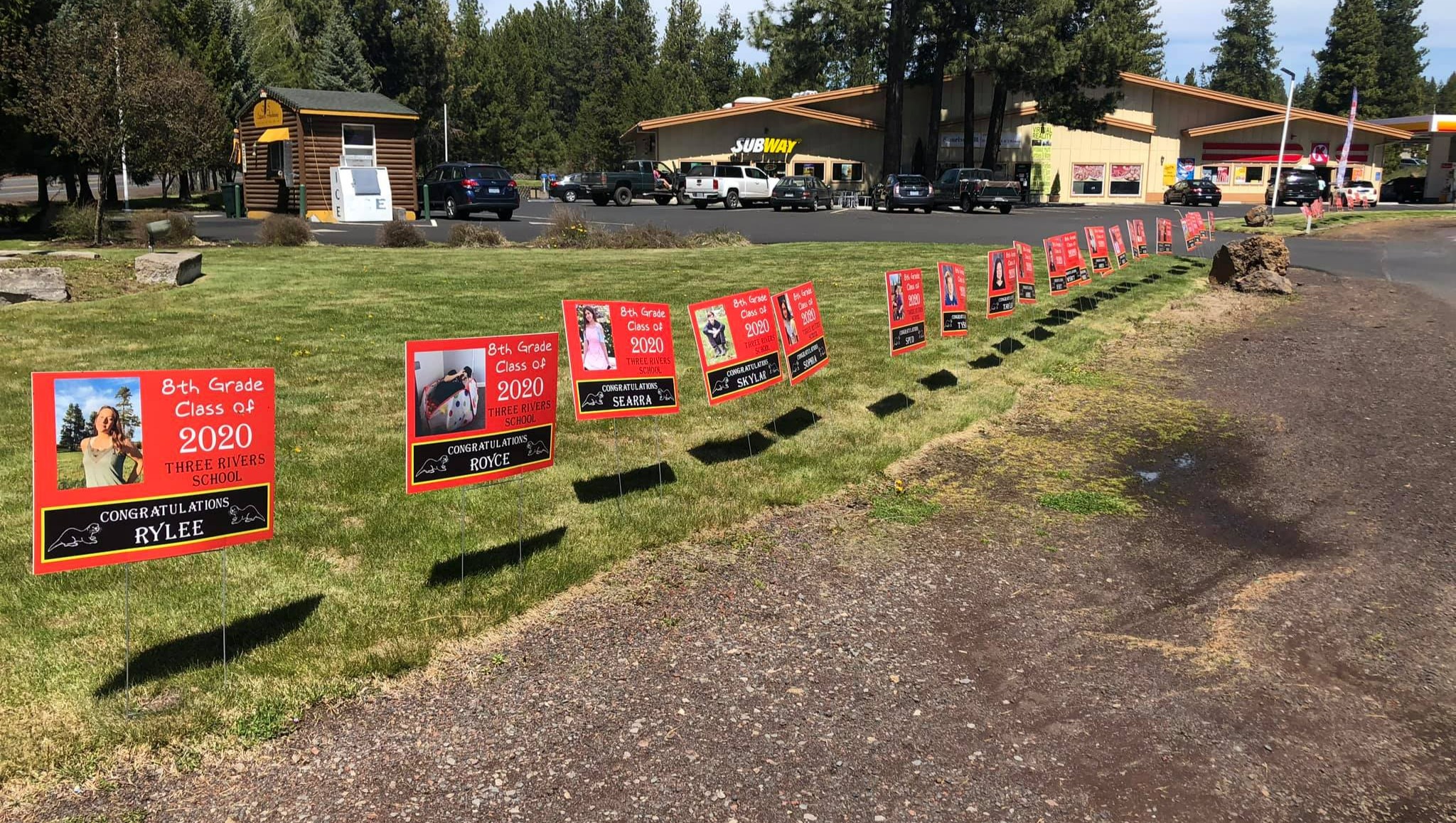 Fundraiser by Three Rivers School PTA 8th Grade Yard Signs