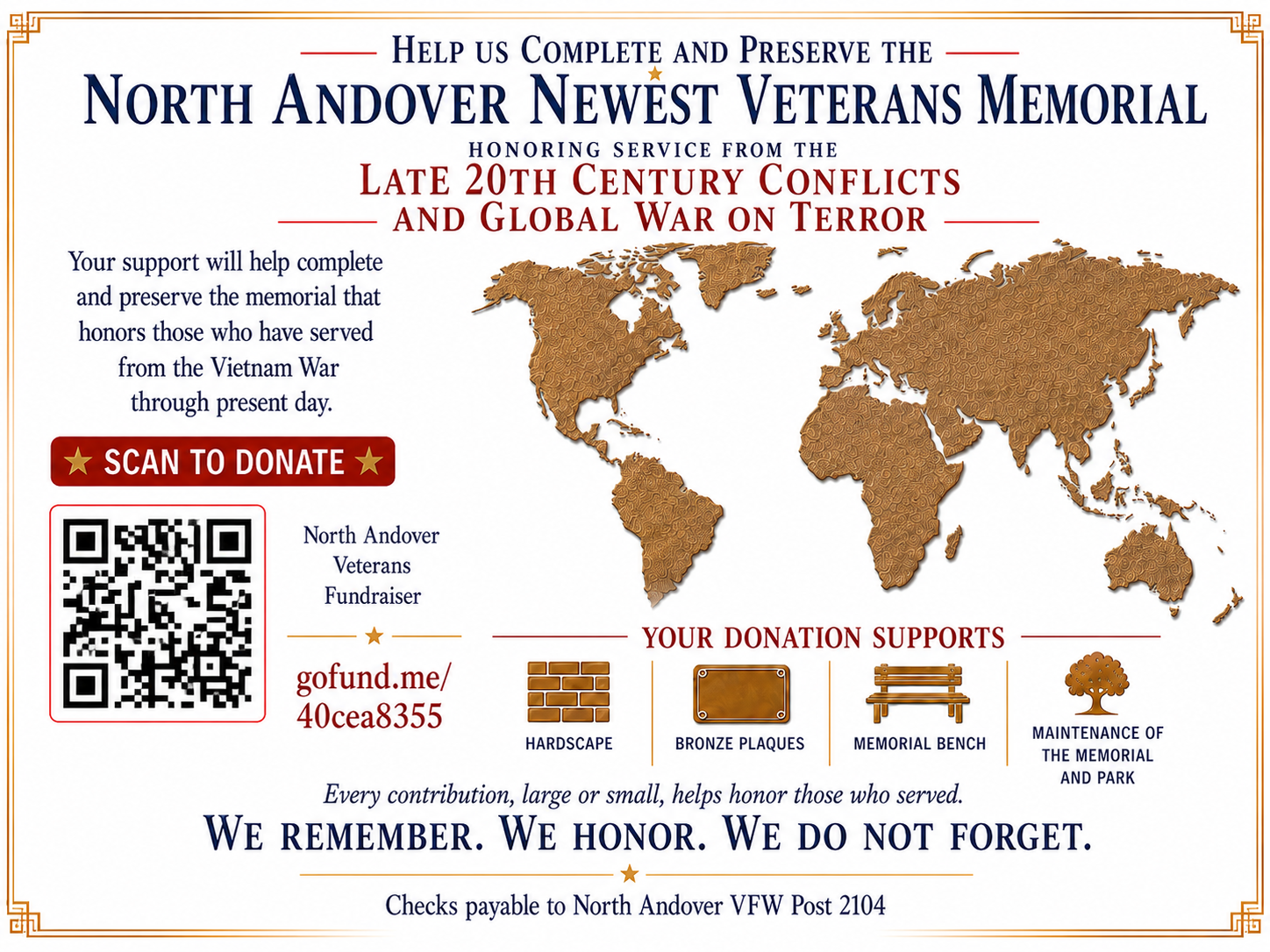 Support North Andover’s Late 20th Century & G.W.O.T Memorial campaign photo, 4 of 5