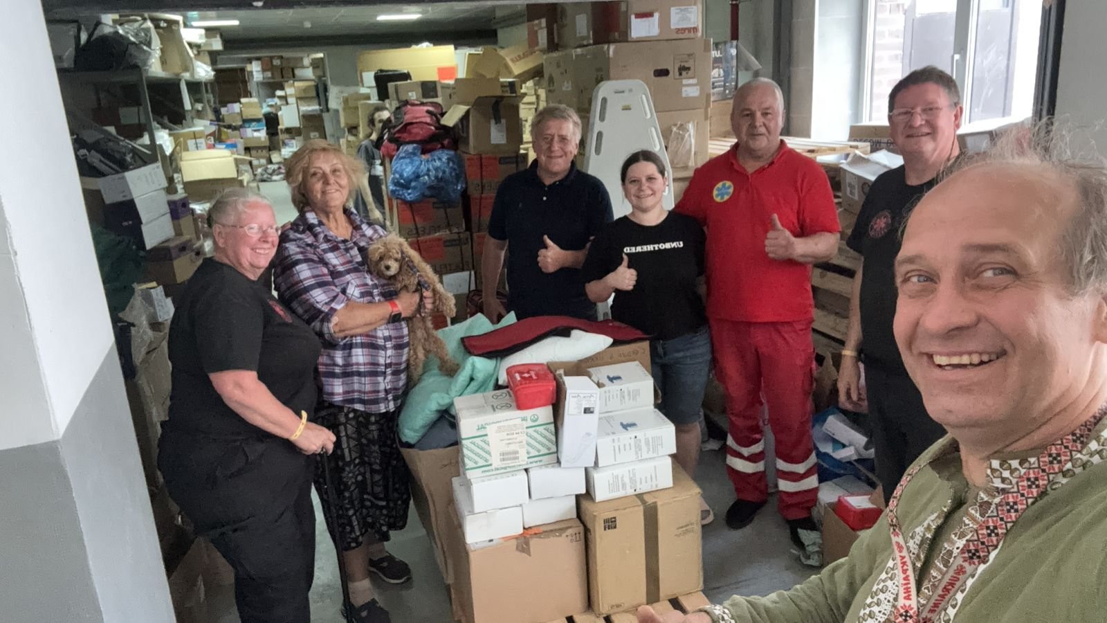 PARAMEDIC AID UKRAINE - Delivering Ambulances, Medical Kit campaign photo, 2 of 8