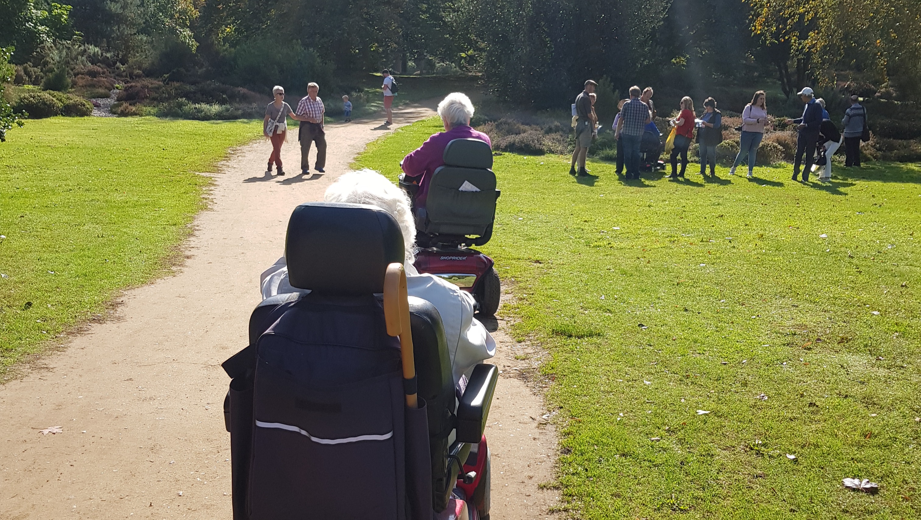 Fundraiser by Julie Newsam A memorial mobility scooter at Wisley for