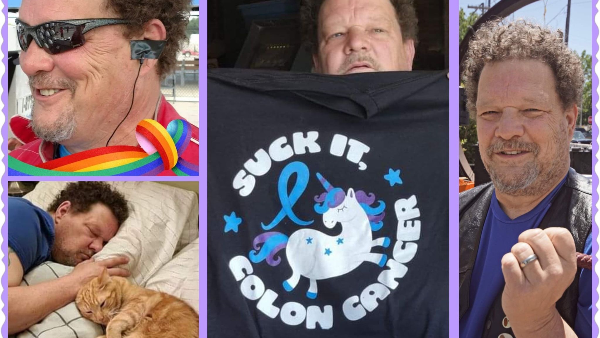 Thom gonna heck up colon cancer!! photo