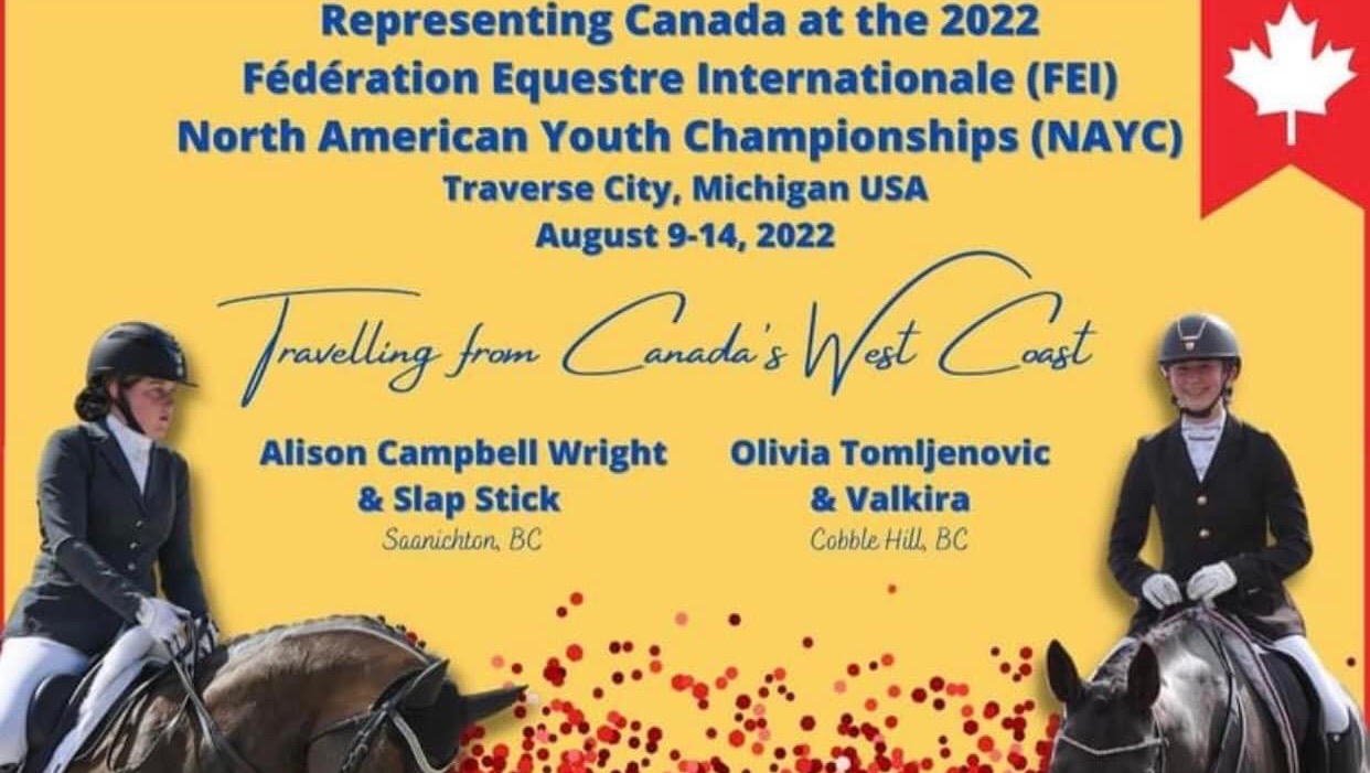 Fundraiser by John Meckbach 2022 NAYC Canadian Dressage Team Fundraiser