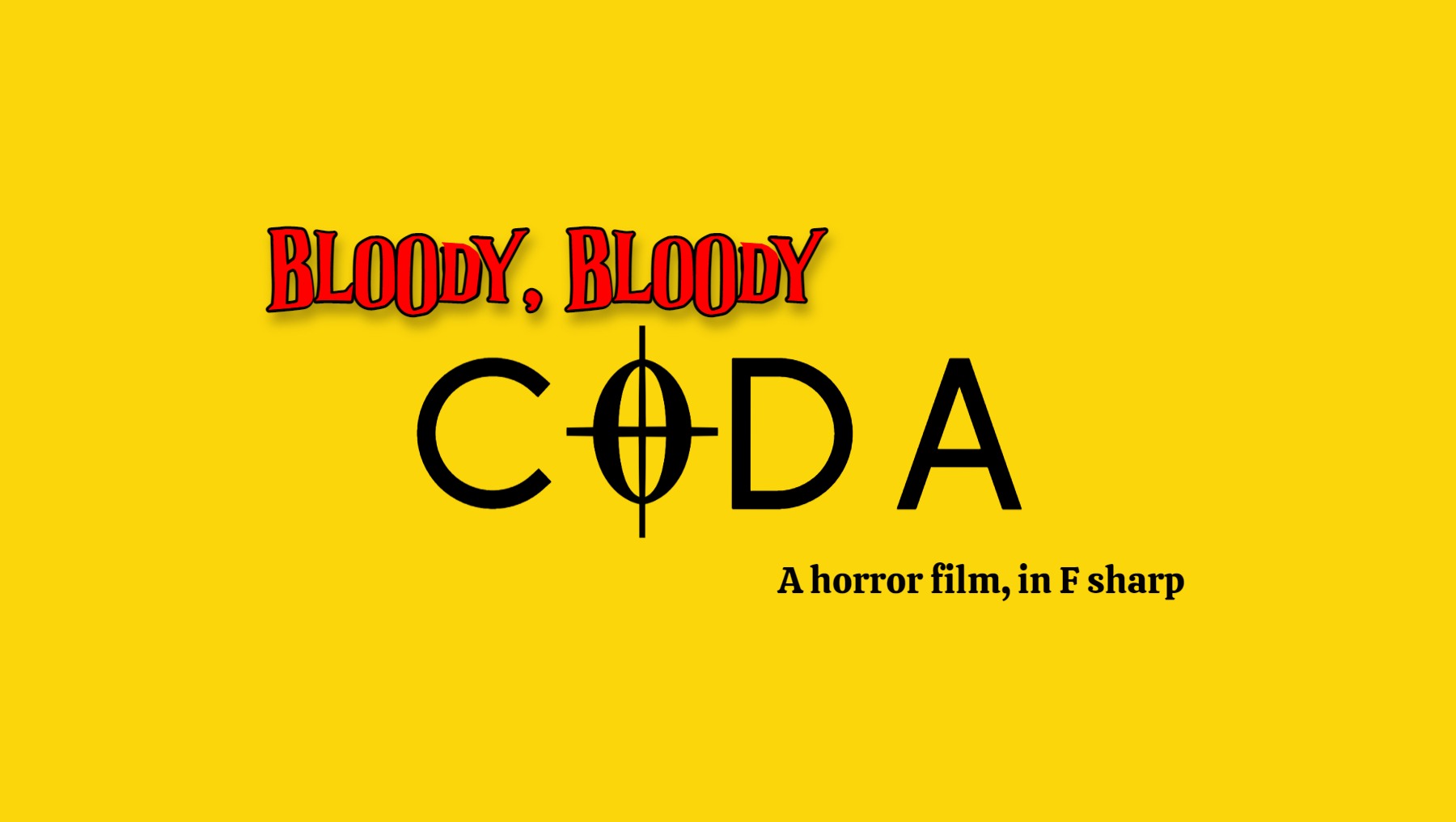 "Bloody, Bloody Coda" a Giallo horror short film photo