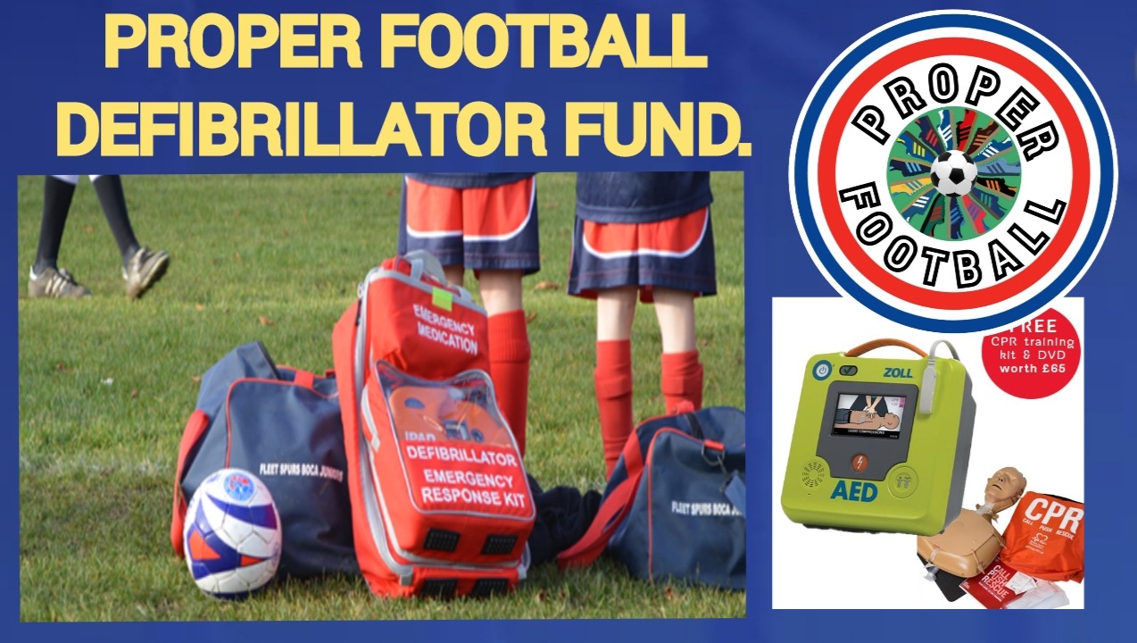 Fundraiser by Daniel Slawson PROPER FOOTBALL DEFIBRILLATOR FUND