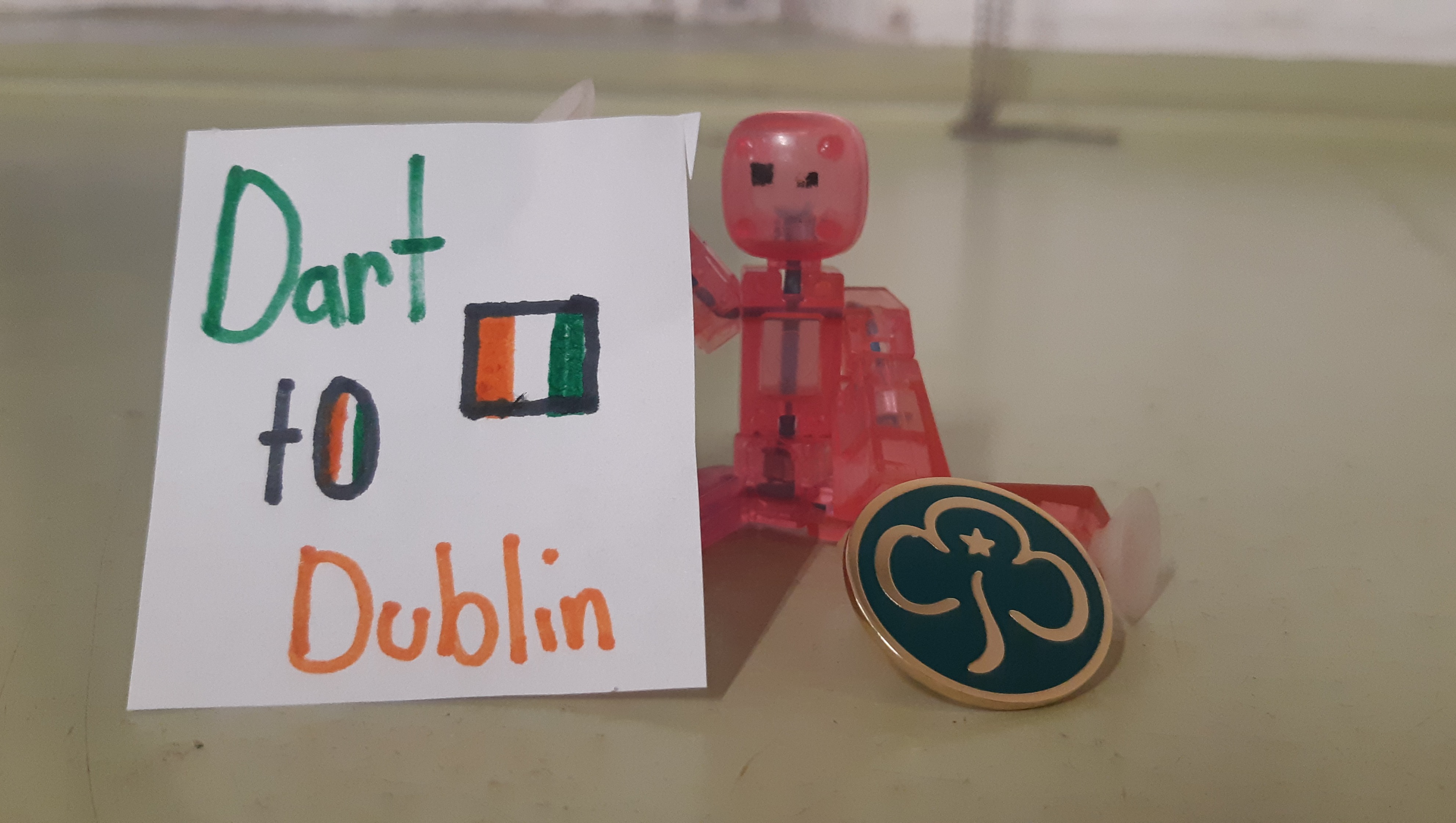 Fundraiser by Kate Horn Dart to Dublin Girlguiding trip