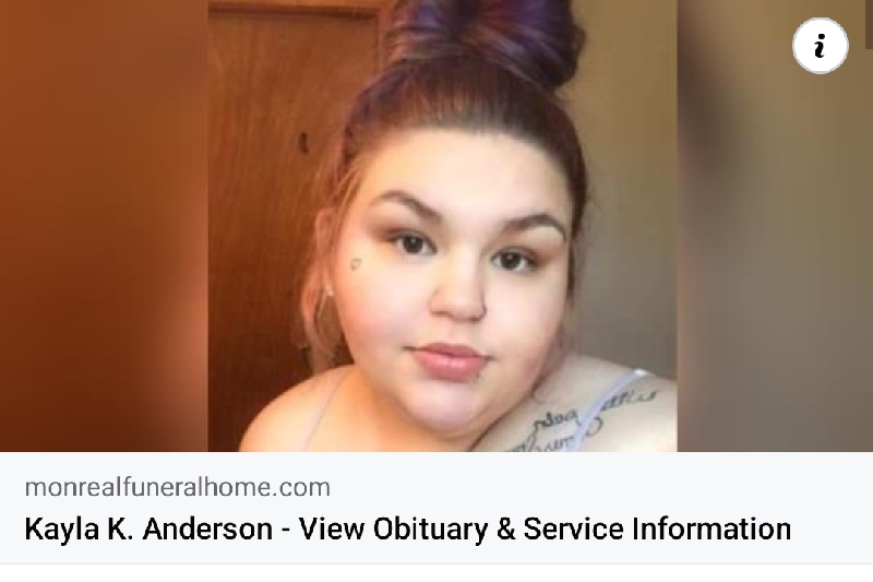 A Parent's Worst Nightmare - Kayla's Funeral photo