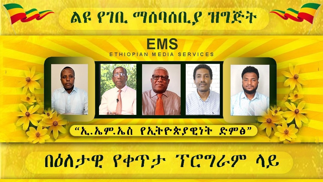 Fundraiser by Ethiopian Media Services Stand with us! Stand With EMS!