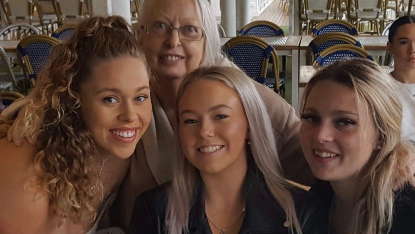 Chloe Richards Funeral and Family photo