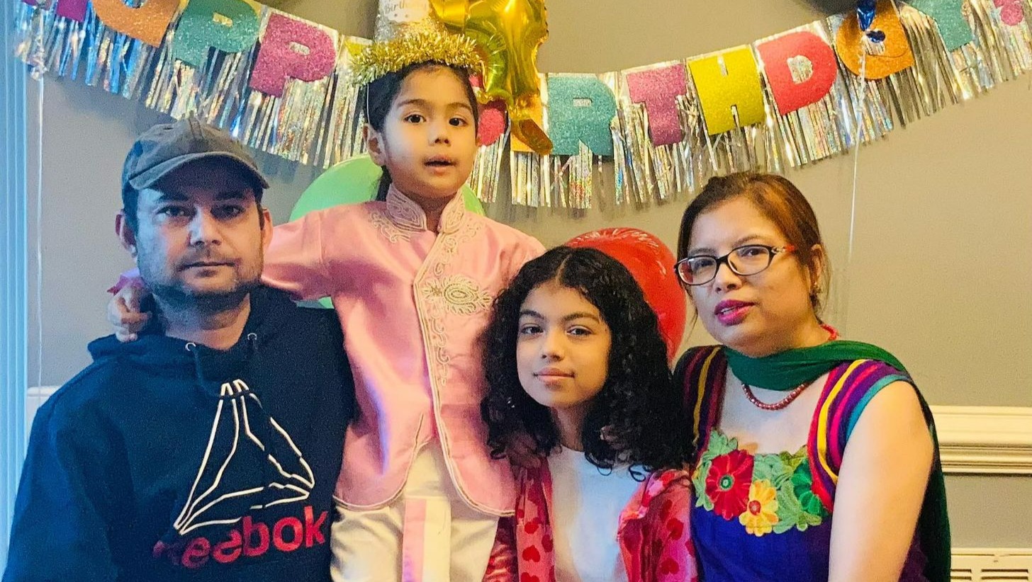 Support Bhupen Uprety's family photo