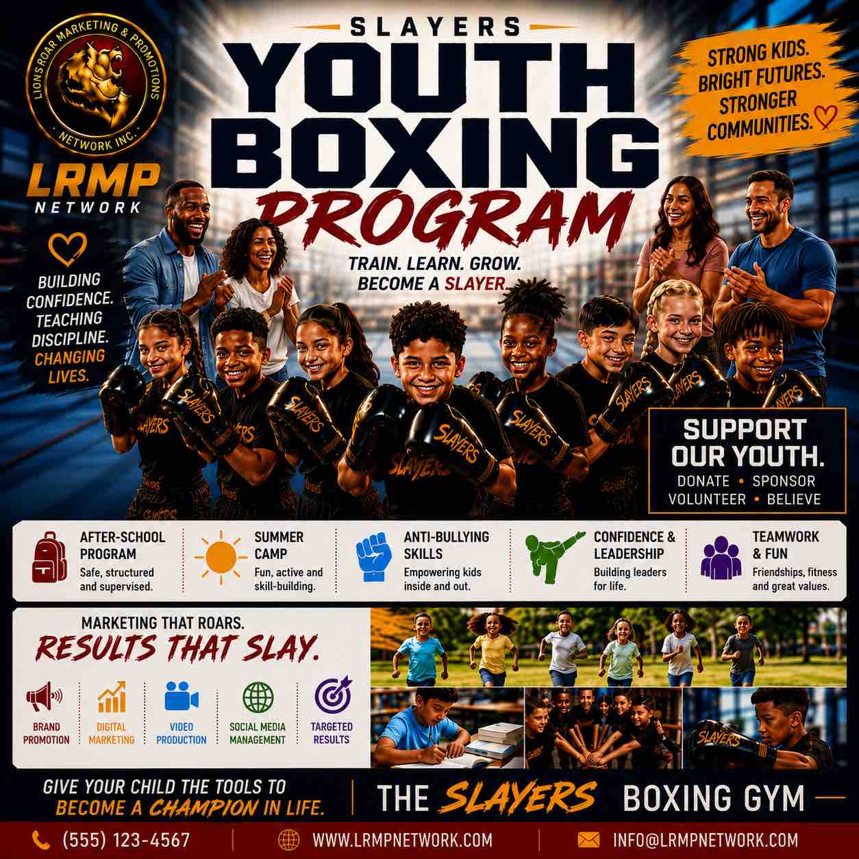 Support the Slayers Youth Academy: Empowering Kids campaign photo, 5 of 9