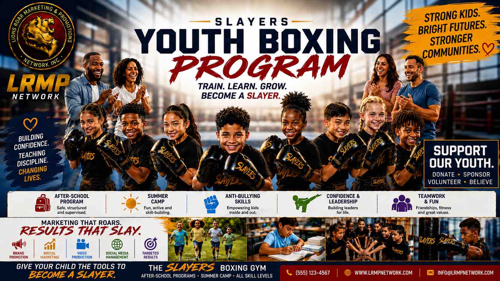 Support the Slayers Youth Academy: Empowering Kids campaign photo, 7 of 9