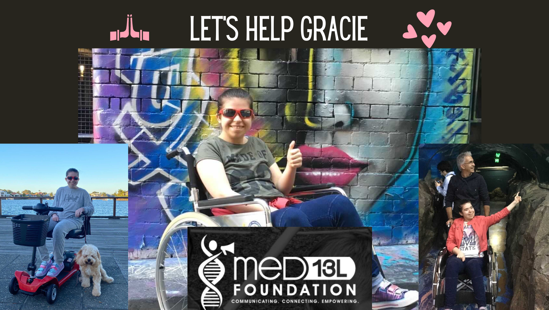 Please Support Gracie's Battle With MED13L photo