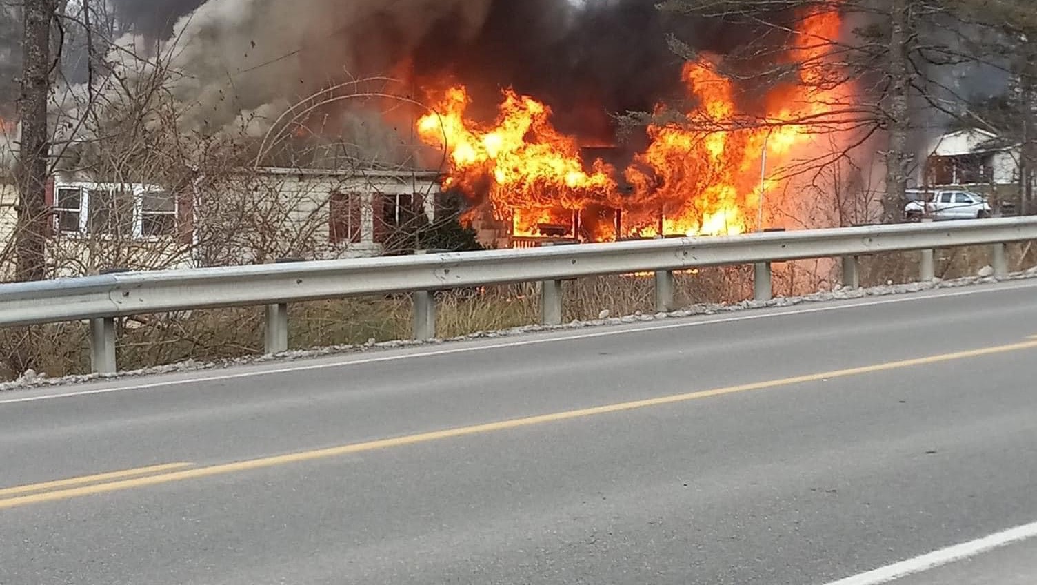 House Fire Mark & Mary Wykoff photo