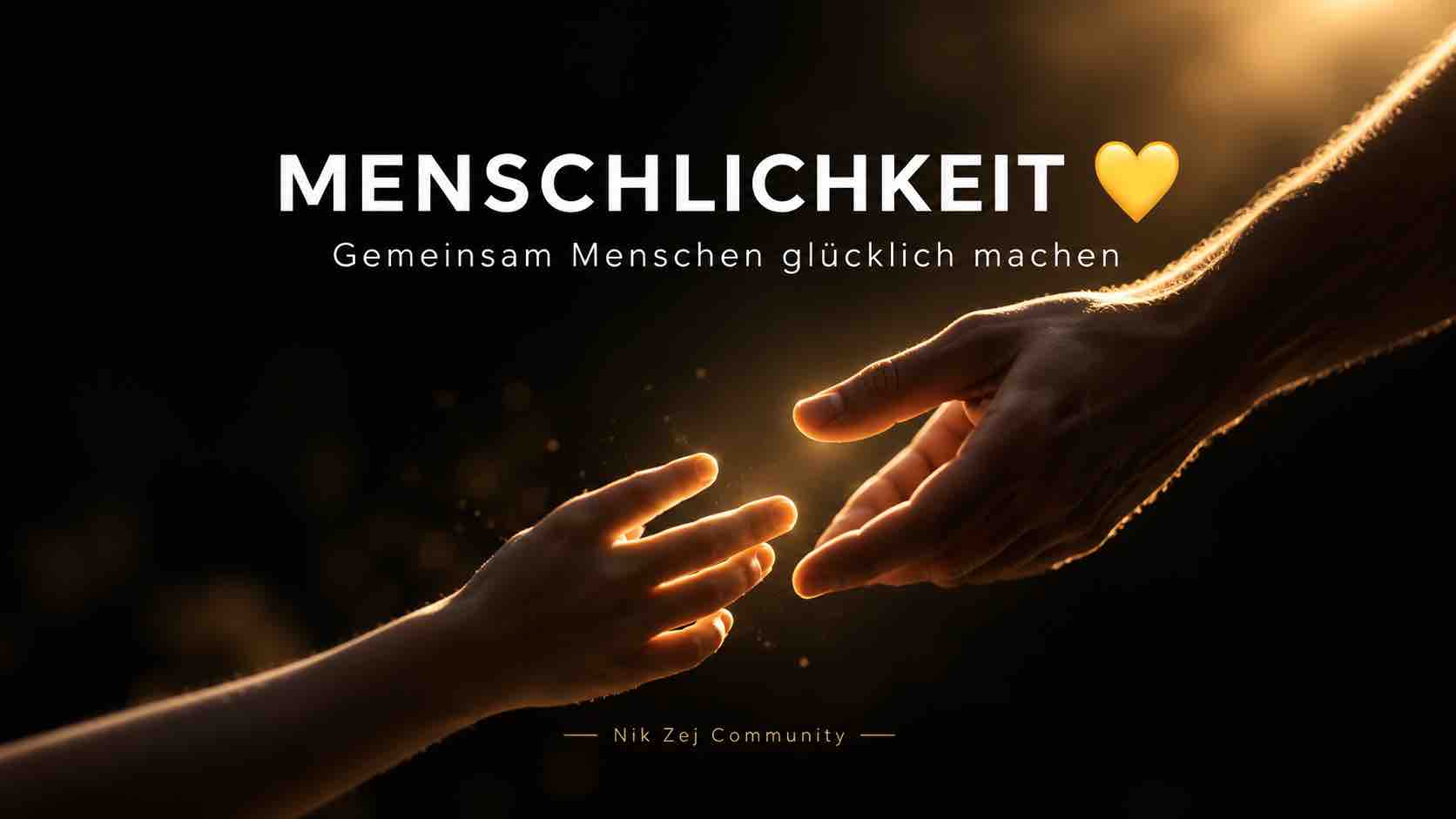 GEMEINSAM MENSCHEN GLÜCKLICH MACHEN ❤️ campaign photo, 2 of 4