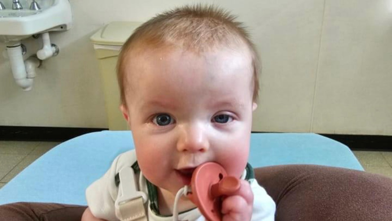 Baby Harrison Kicking Cancer’s Butt!! photo
