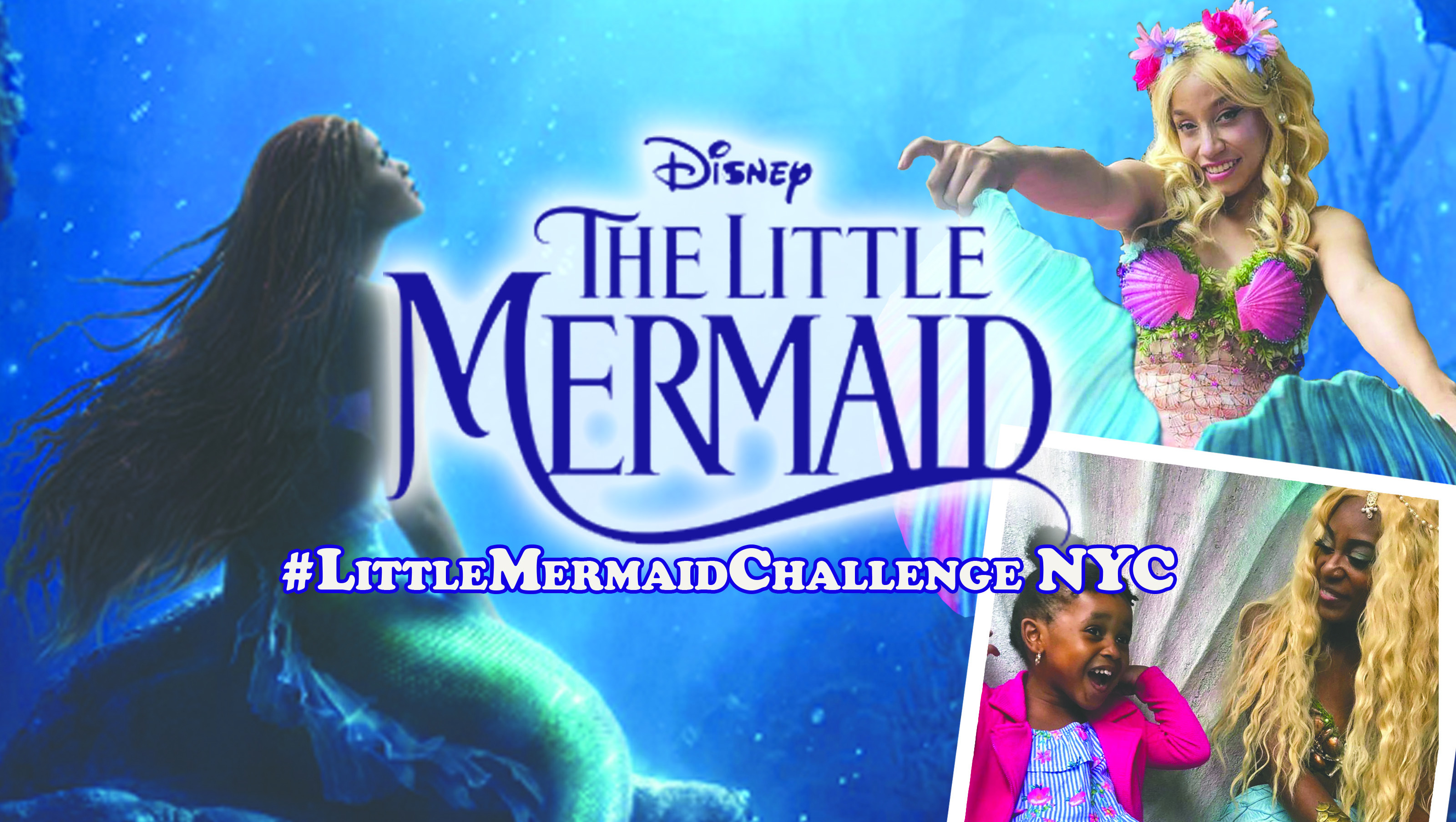 NYC Little Mermaid Showing #LittleMermaidChallenge photo