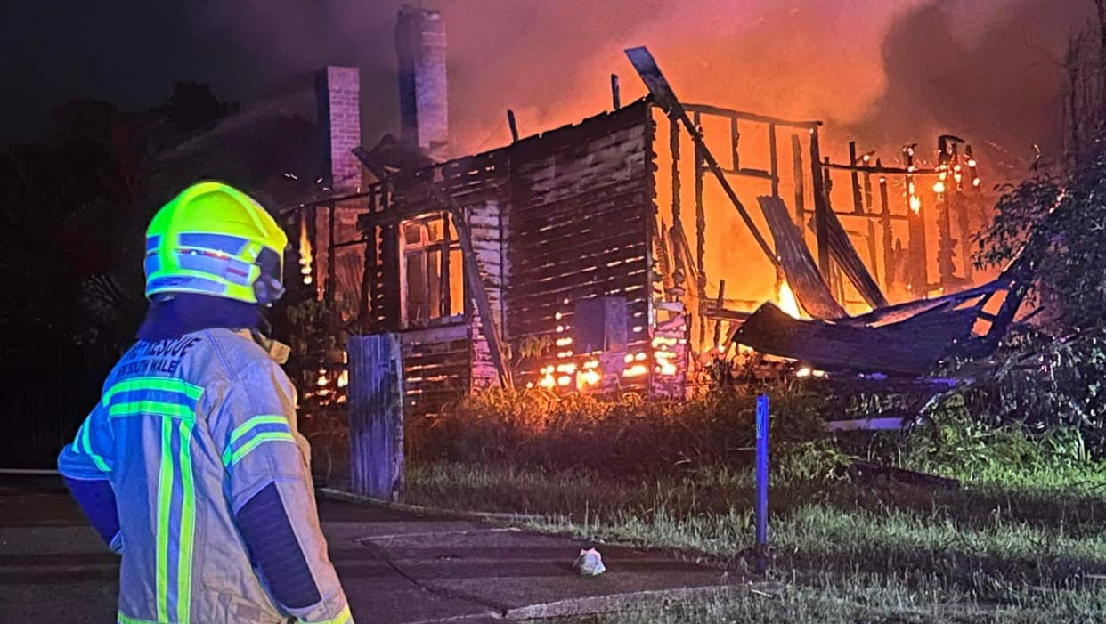 Devastating House Fire Taree photo