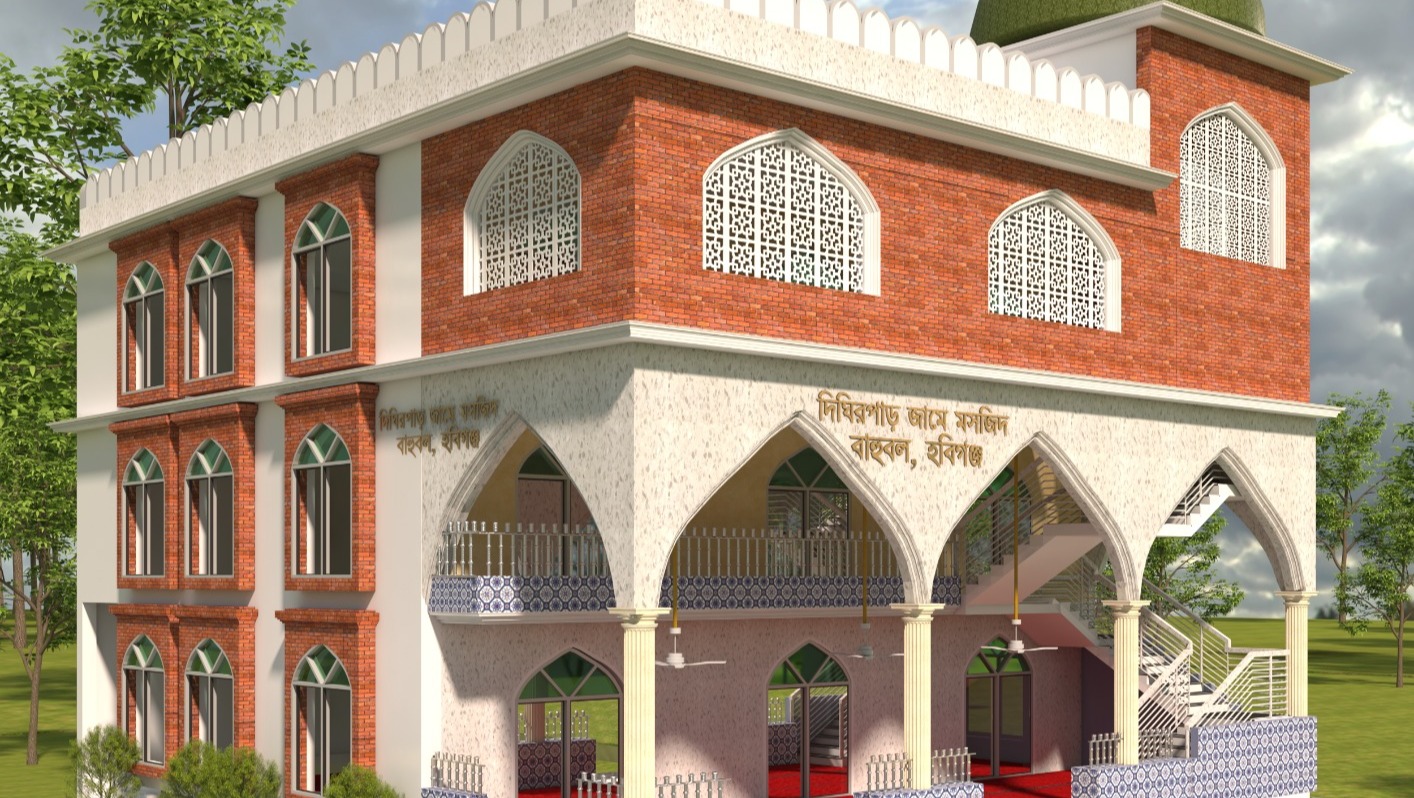 DHIGHIR PHAR BORO BARI JAME MASJID PROJECT photo
