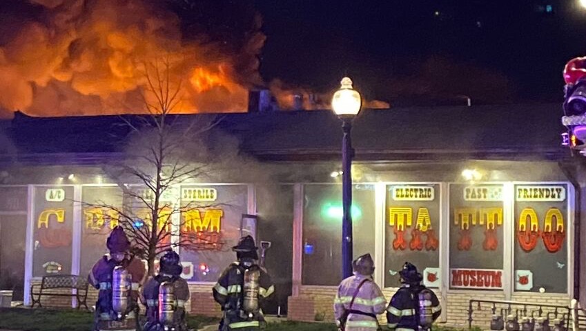 Grimm tattoo fire relief fund. photo