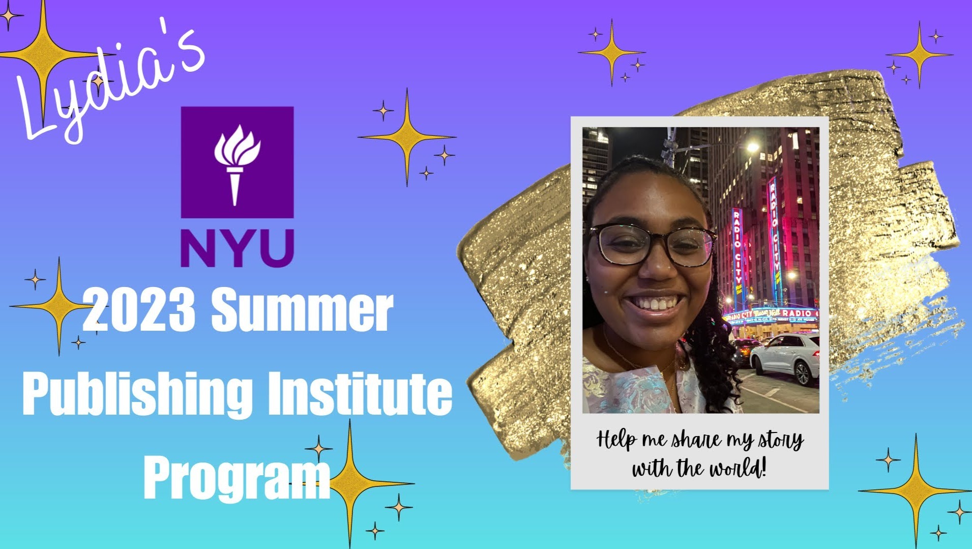 Fundraiser by Lydia Herring : Support Lydia's NYU Publishing Institute ...