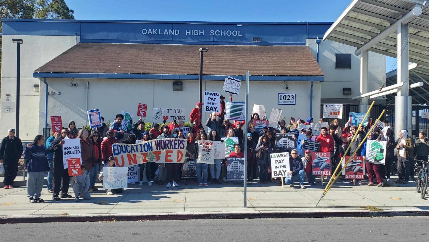 The Oakland High Wildcat Strike Fund photo