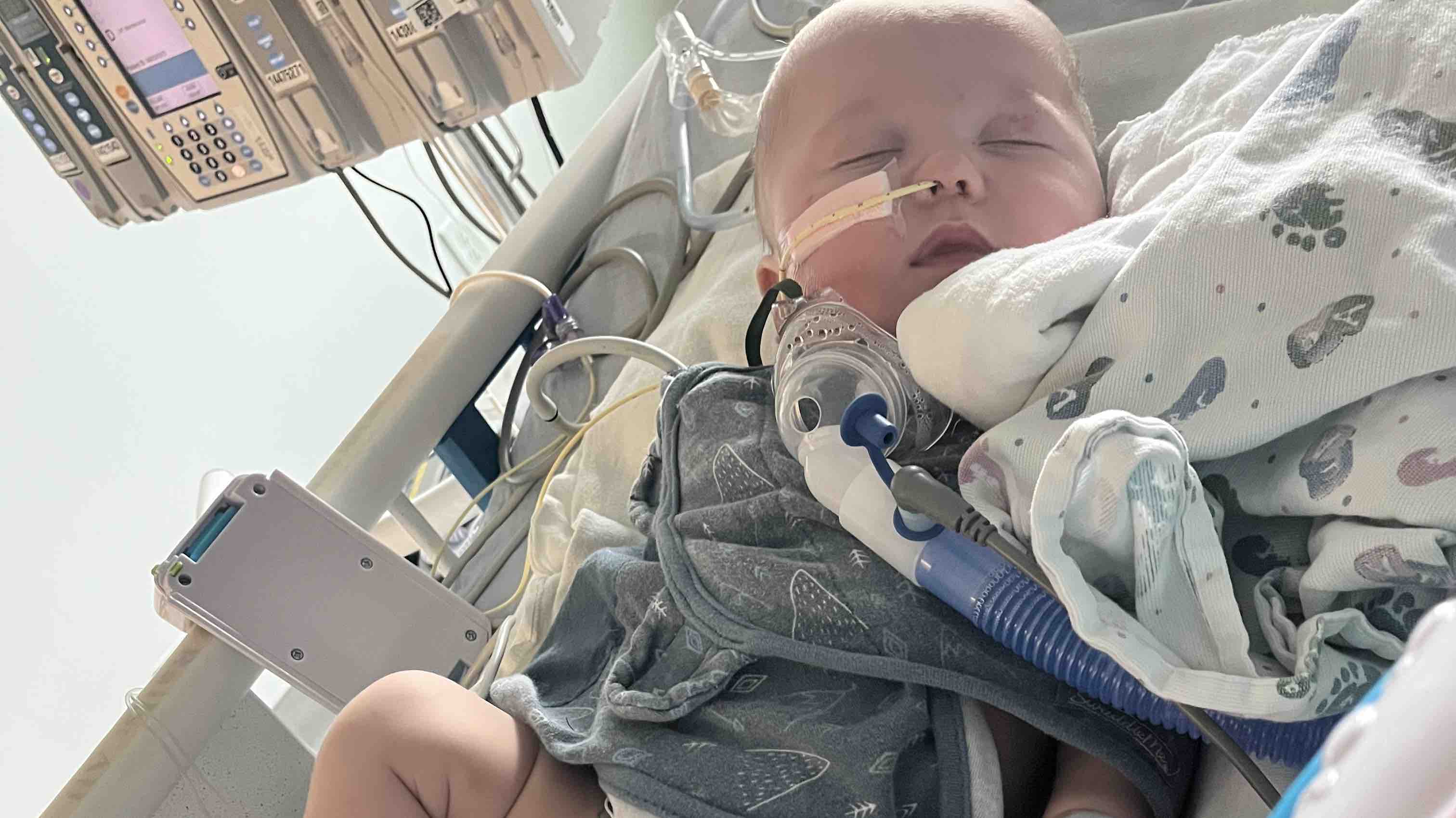 Mav’s extended hospital stay (emergent surgery) photo