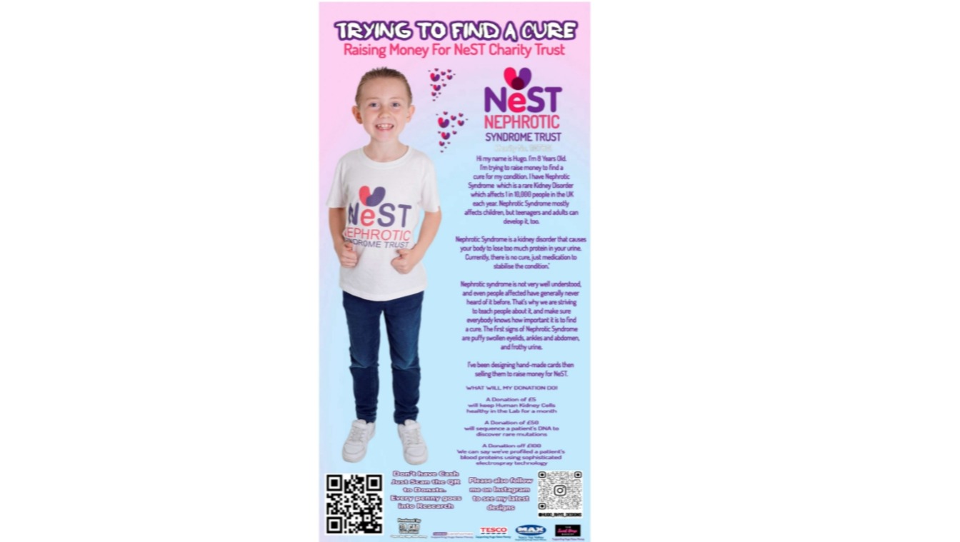 Help find a cure for Nephrotic Syndrome photo