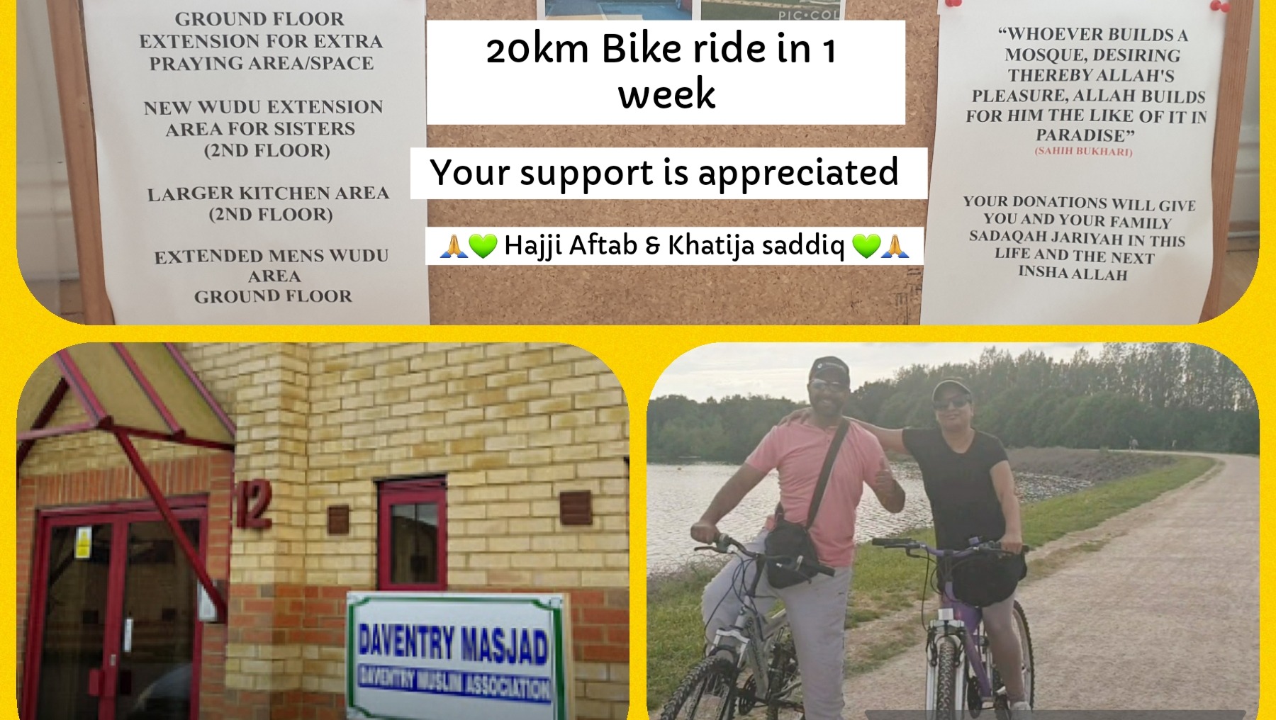 Fundraiser by AffyandTija Saddiq : Funding for Daventry Mosque ...