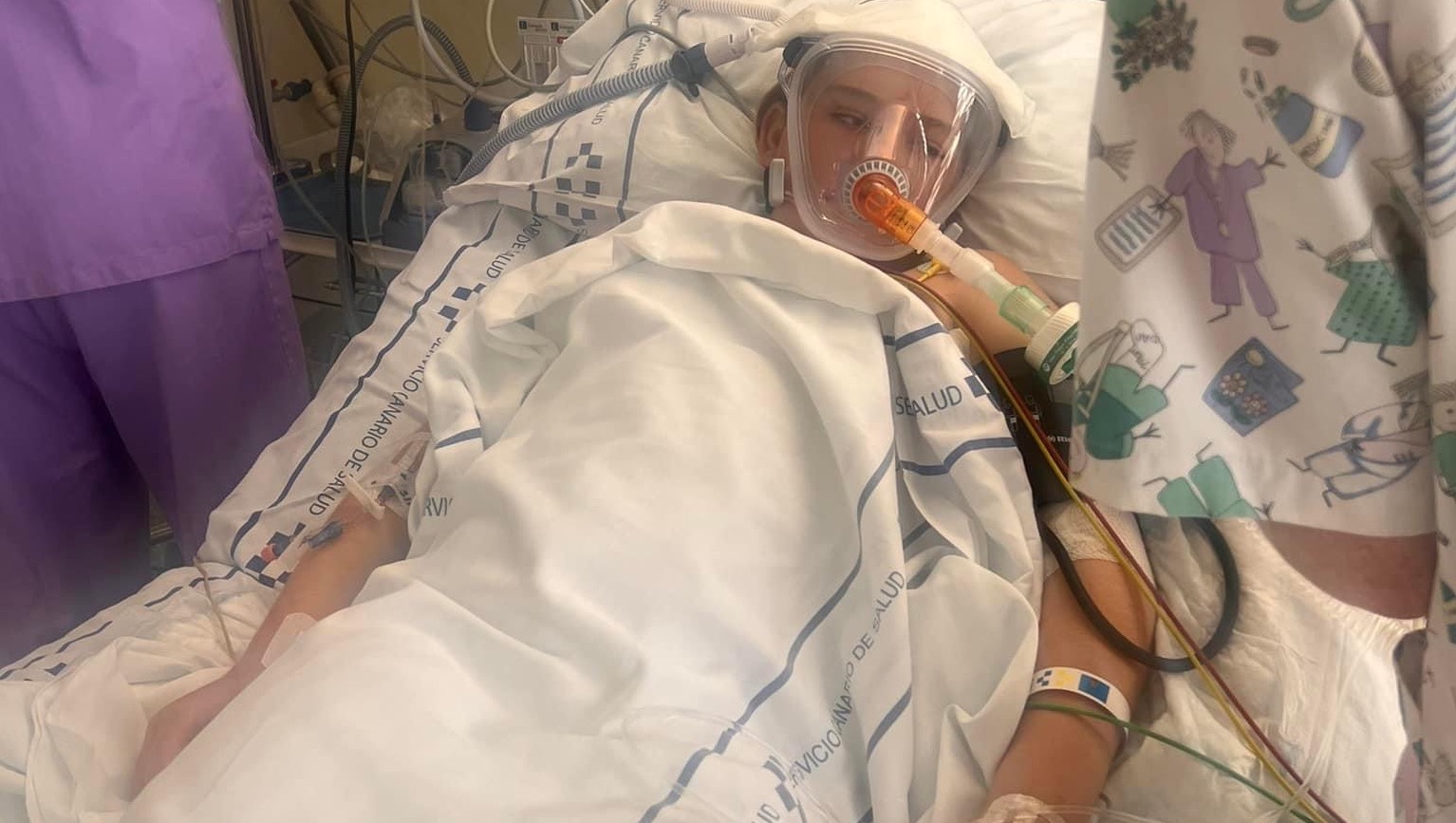 Our little girl is in hospital abroad photo