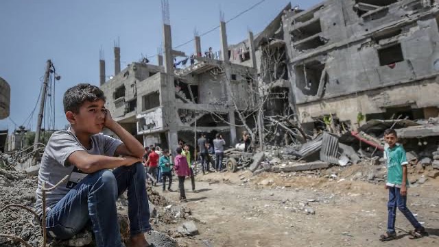 Gazan Palestinian Evacuee Direct Cash Aid Relief photo
