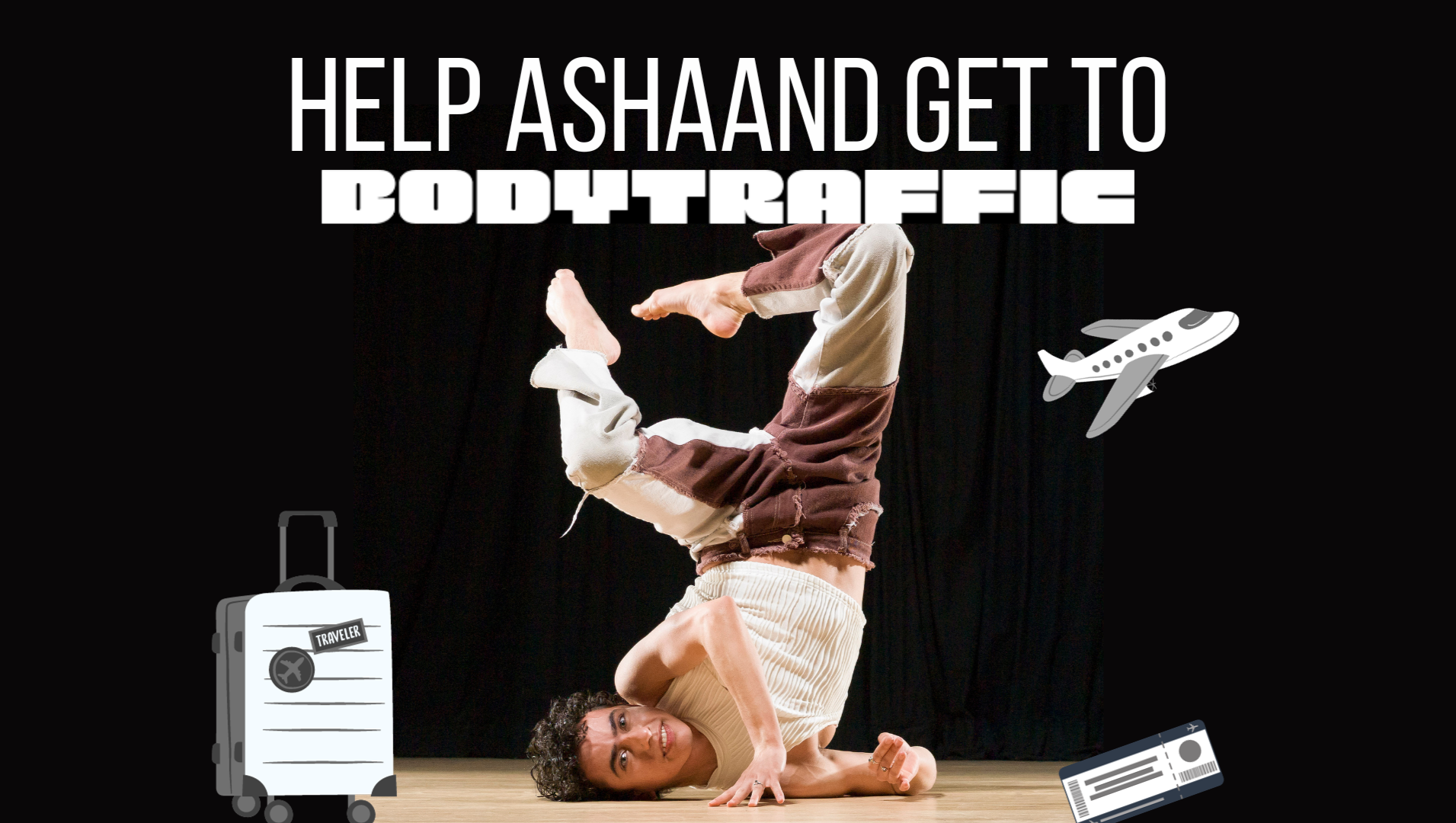 Spendenaktion von Ashaand Simone Help Ashaand get to BODYTRAFFIC's