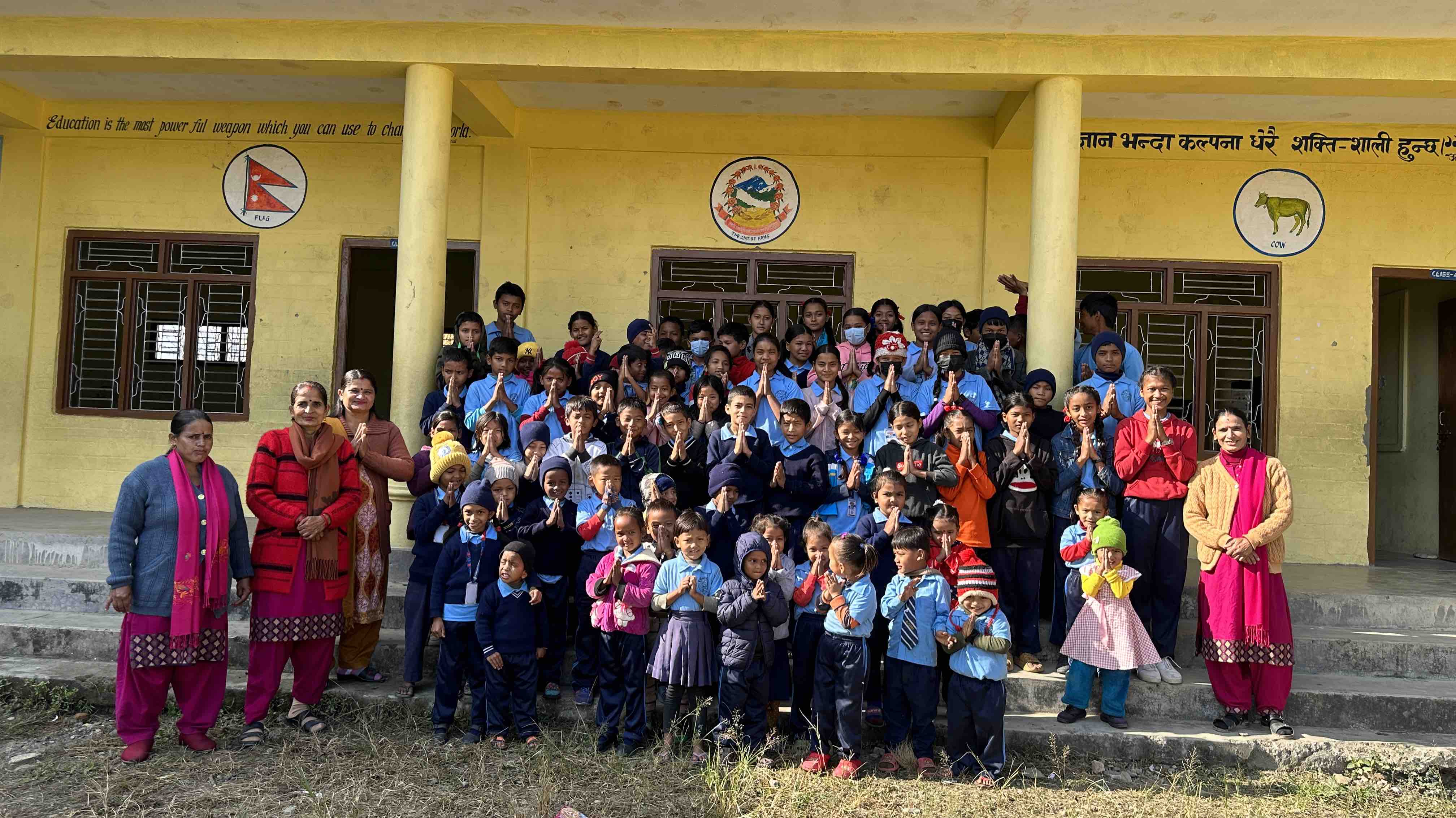 Help to provide warm clothes for needy school kids photo